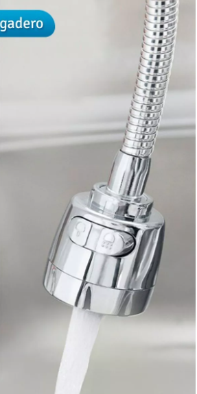 Miniatura 3 de Grifo Ahorrador Cromado + Extensible